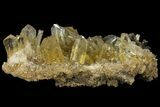 Selenite Crystal Cluster (Fluorescent) - Peru #94628-1
